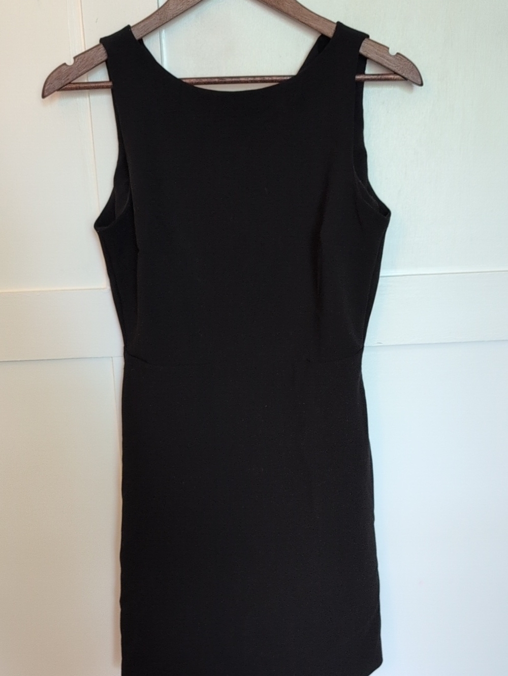 SO Black Sleeveless Mini Sheath Dress